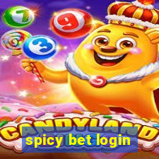 spicy bet login